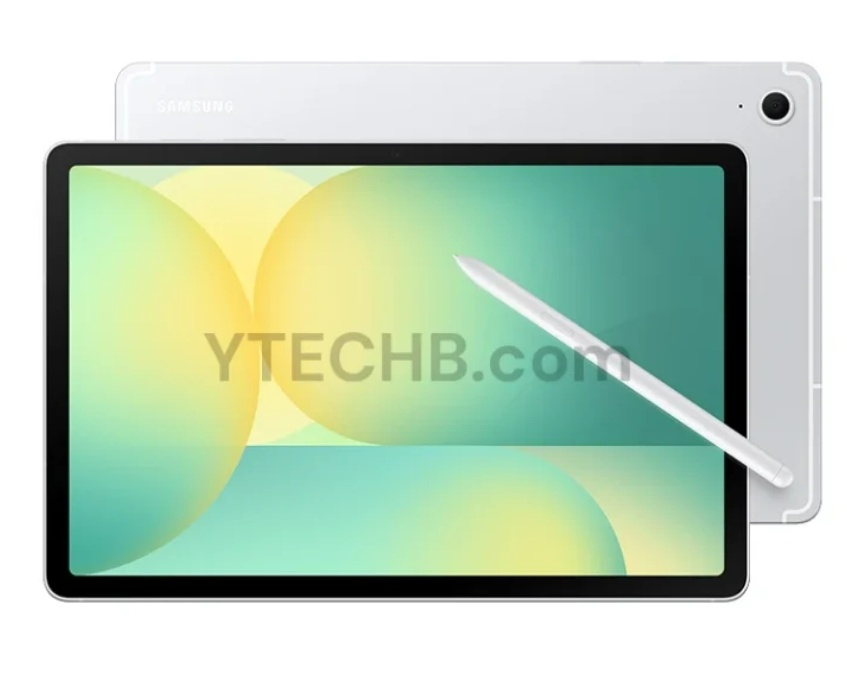 Render Samsung Galaxy Tab S10 FE. (YTechb)