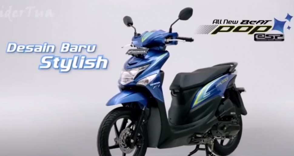 Honda Beat Pop. (YouTube Rider Senja)