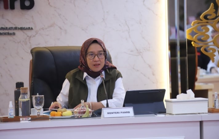 Menteri Pendayagunaan Aparatur Negara dan Reformasi Birokrasi Rini Widyantini. [menpan.go.id]