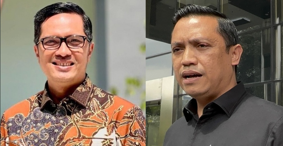 Mantan Jubir KPK Febri Diansyah bicara soal hubungannya denganRonny Talapessy yang pernah berlawanan dengannya.(kolase Suara.com)