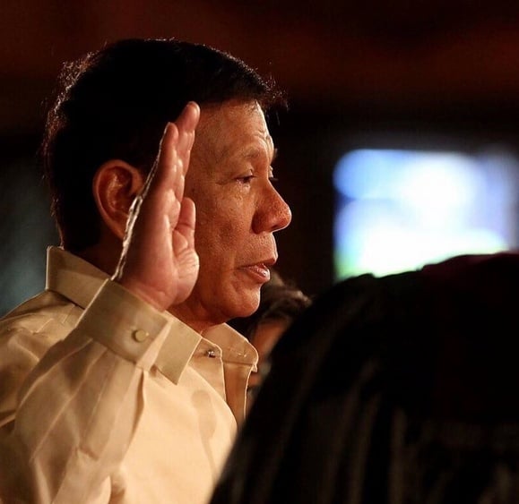 Mantan Presiden Filipina Rodrigo Duterte (Instagram)