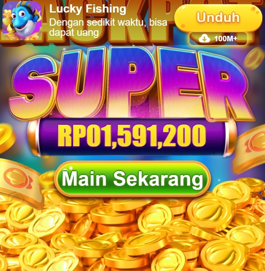 Ilustrasi aplikasi Lucky Fishing. (ist) 