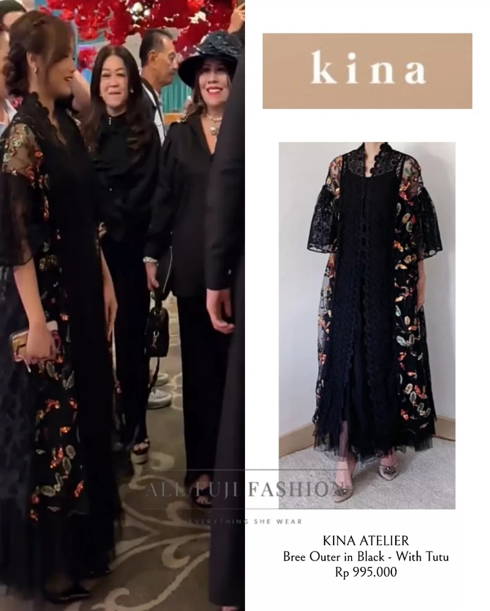 Inspirasi Outfit Fuji untuk Bukber: Elegan dan Anggun dalam Balutan Hitam (Instagram)