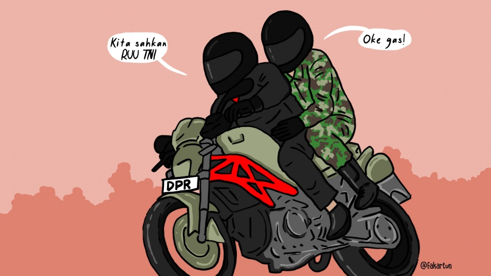 Kebut Revisi UU TNI di DPR: Minim Partisipasi Publik, Anggota Dewan Cuma Jadi Tukang Stempel?