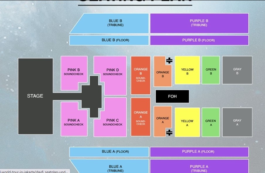 Lokasi dan seat plan baru (Mecimapro)