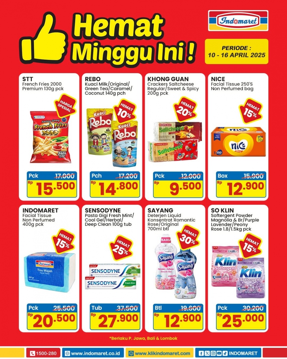 Promo JSM Indomaret Periode 11-13 April 2025. [Instagram @indomaret]