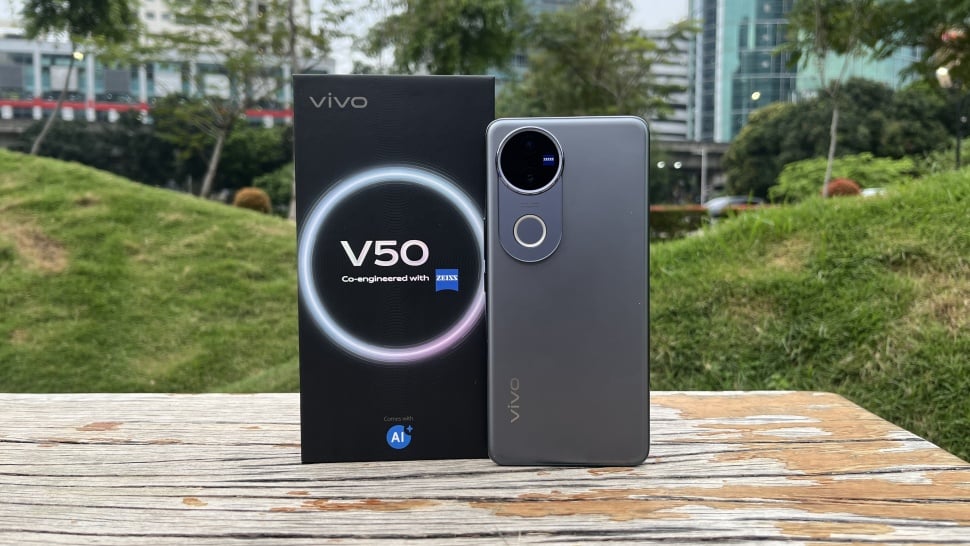Review Vivo V50 5G. [Suara.com/Dicky Prastya