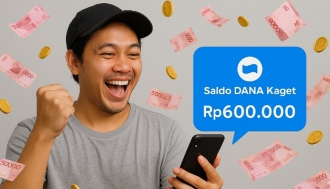 Ilustrasi DANA Kaget Gratis