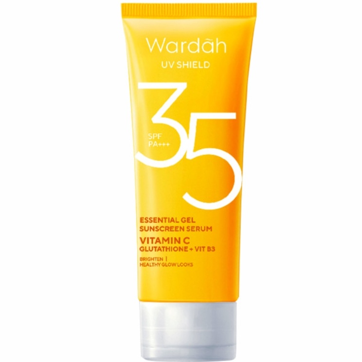 Wardah UV Shield Essential Sunscreen Gel. (dok. Wardah)