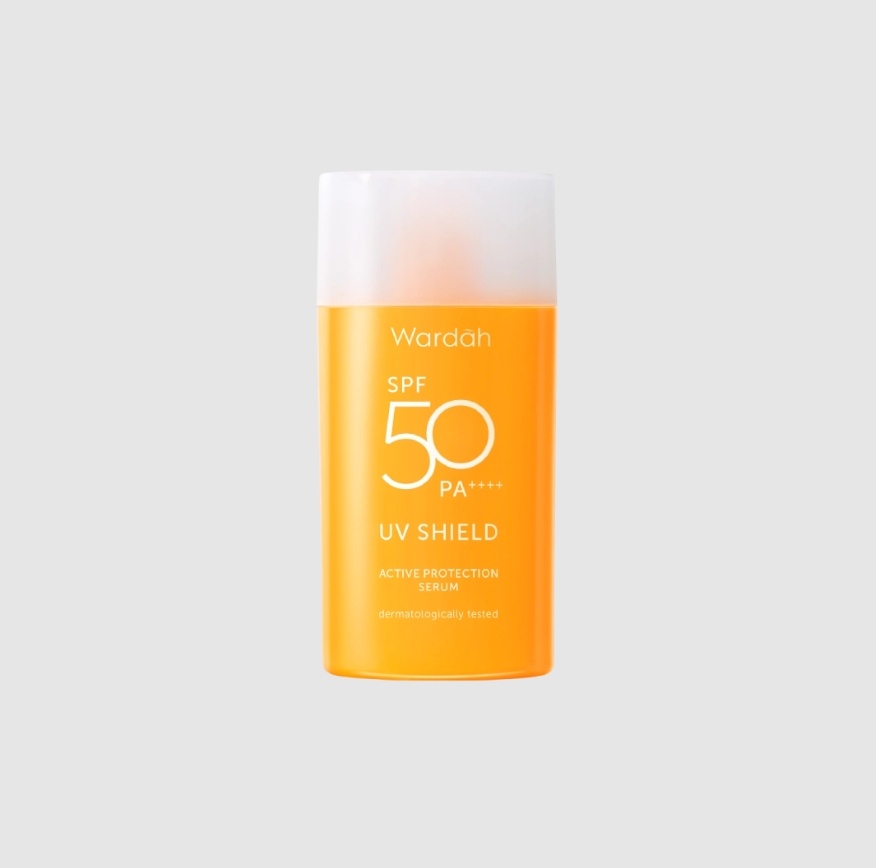 Wardah UV Shield Active Protection Serum SPF 50 PA++++. (dok. Wardah)