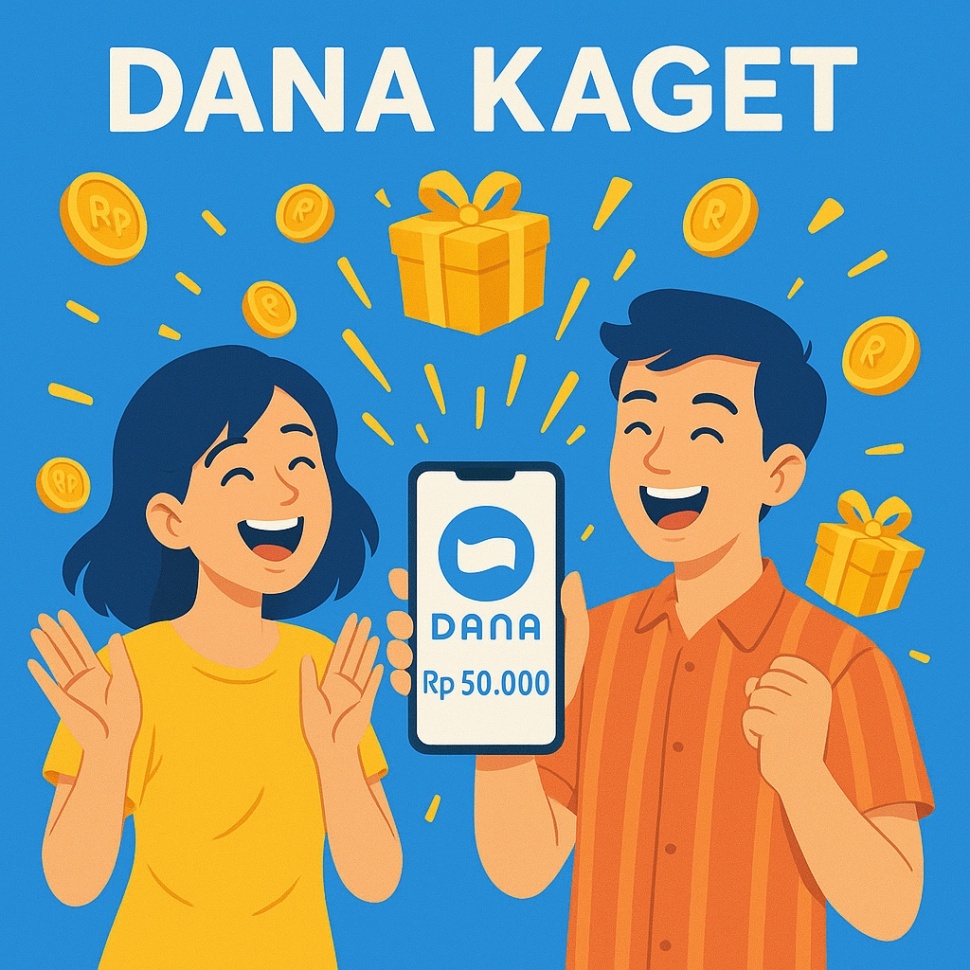 Jangan sampai ketinggalan klaim DANA Kaget aktif hari ini. Namun, harus tetap waspada dengan link DANA Kaget palsu. [Dok. ChatGPT]
