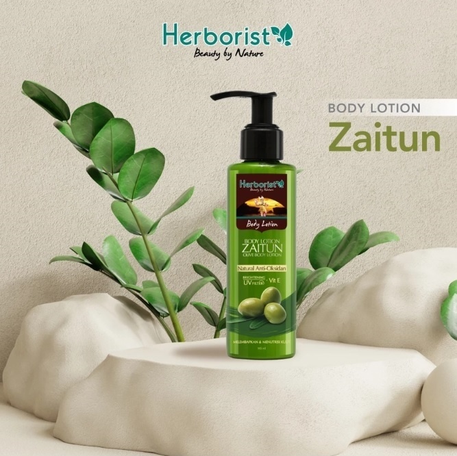 Herboist Body Lotion Zaitun (Shopee/Herborist Official Shop)