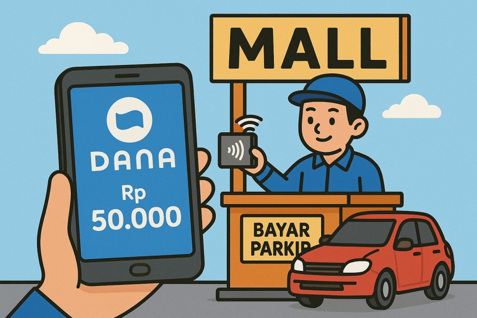 Link Saldo DANA Gratis Hari Ini untuk Bayar Parkir Mall (ist)