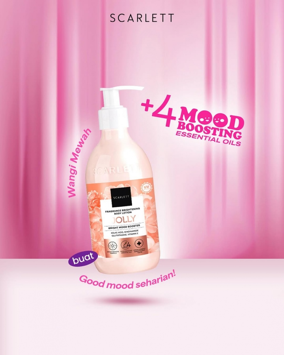 Scarlett Whitening: Jolly Fragrance Brightening Body Lotion (Instagram)