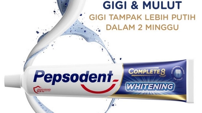 Pepsodent Complete 8 Plus Whitening. [Instagram]
