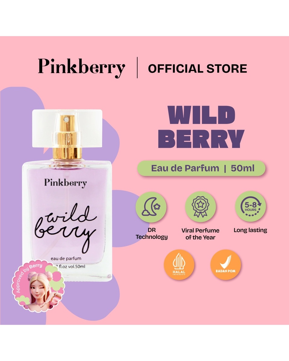 Pinkberry Wild Berry Eau de Parfum (pinkberry.id)