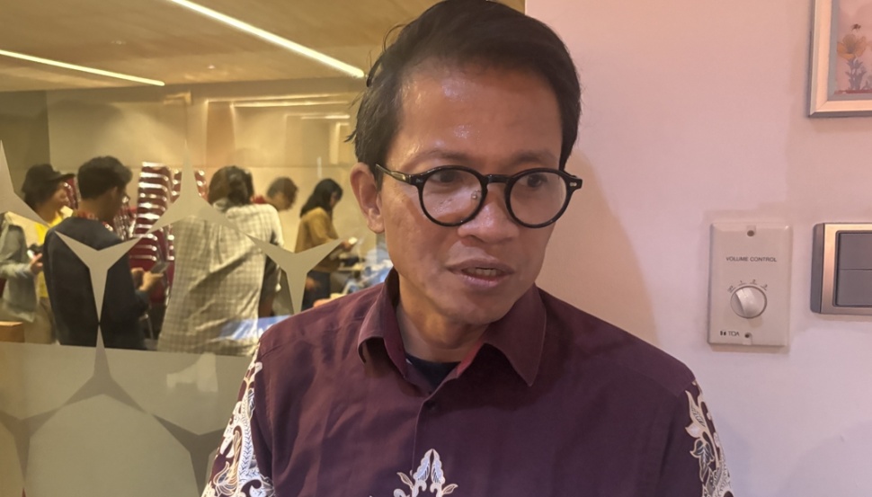 Direktur Eksekutif Amnesty International Indonesia, Usman Hamid. (Suara.com/Faqih)