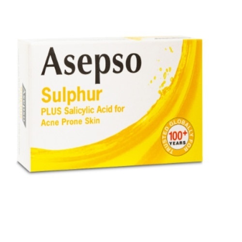 Rekomendasi sabun untuk jerawat punggung - Asepso Sulphur