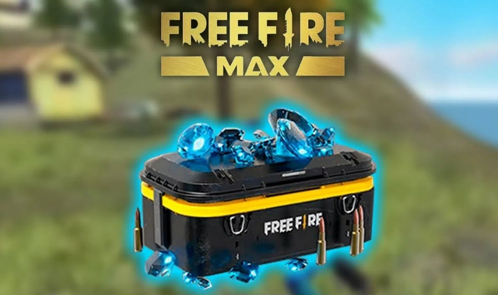 Ilustrasi diamond di Free Fire Max. (Sportskeeda)