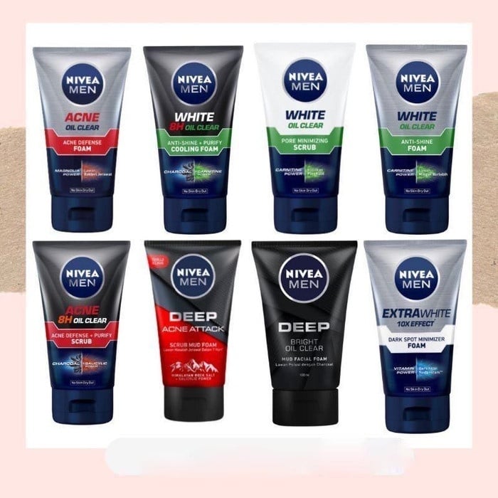 Sabun pembersih wajah untuk pria - Nivea.