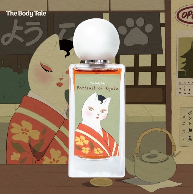 Rekomendasi Parfum Lokal Aroma Teh - The Body Tale Portrait of Kyoto (Shopee/The Body Tale)