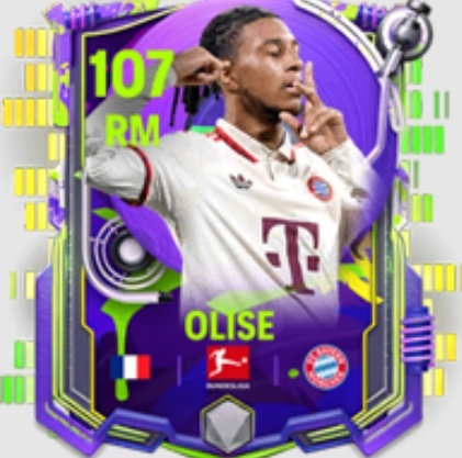 Olise jadi gelandang kanan terbaik di FC Mobile. (ist)