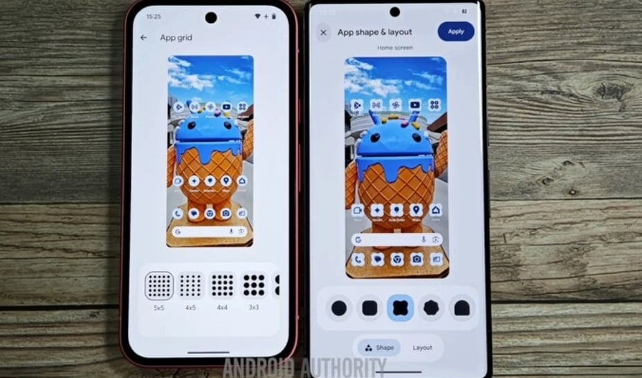 Penampilan Android 16. [Android Authority]