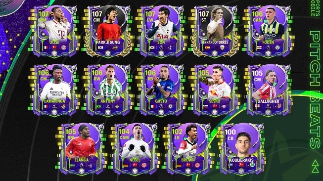Pitch Beats FC Mobile. [EA Sports]