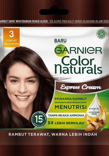 Merek semir rambut yang bagus - Garnier Color Naturals Creme Riche.