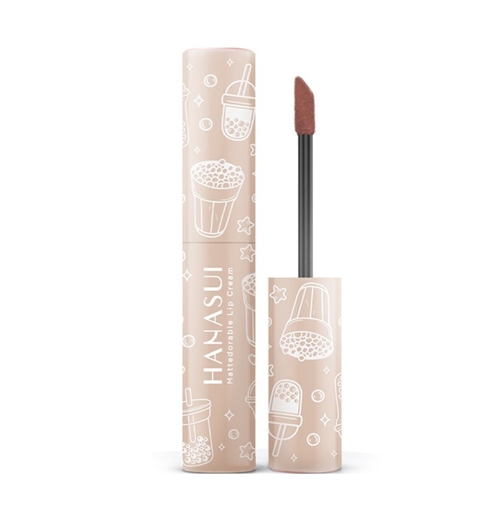 Hanasui Mattedorable Lip Cream Boba Edition