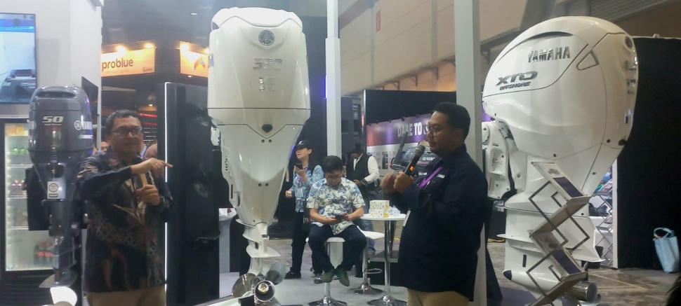 Mesin Tempel Yamaha. (Suara.com/Vania)
