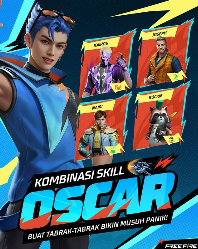 Deretan karakter yang cocok dikombo dengan Oscar. (Garena)