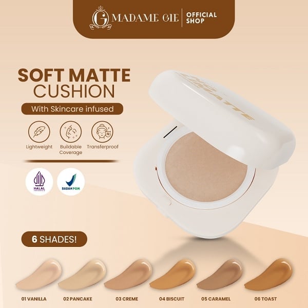 Rekomendasi cushion di bawah Rp50 ribu.