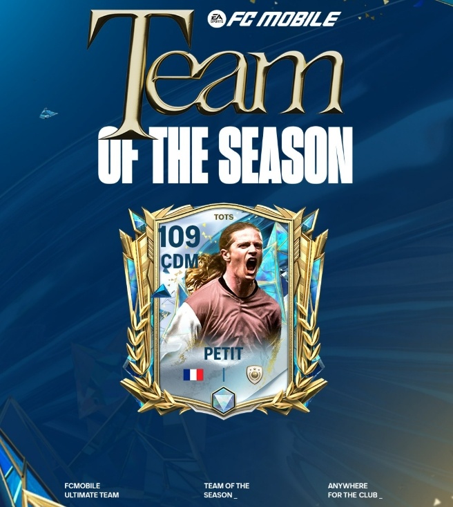 Petit OVR 109 di FC Mobile. (Instagram)