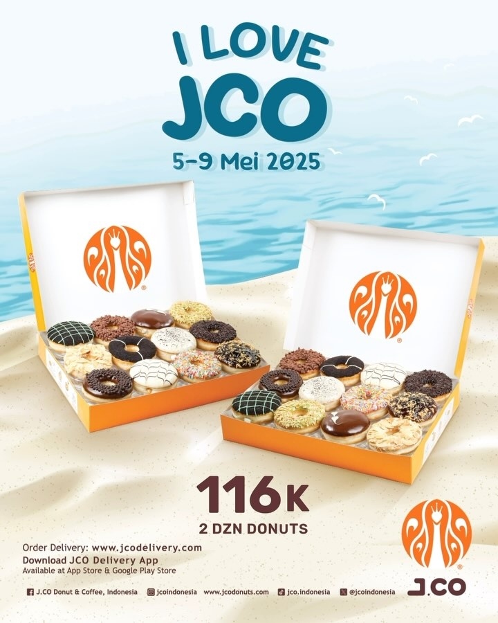Kumpulan promo makanan dan minuman spesial 5.5. [Instagram]