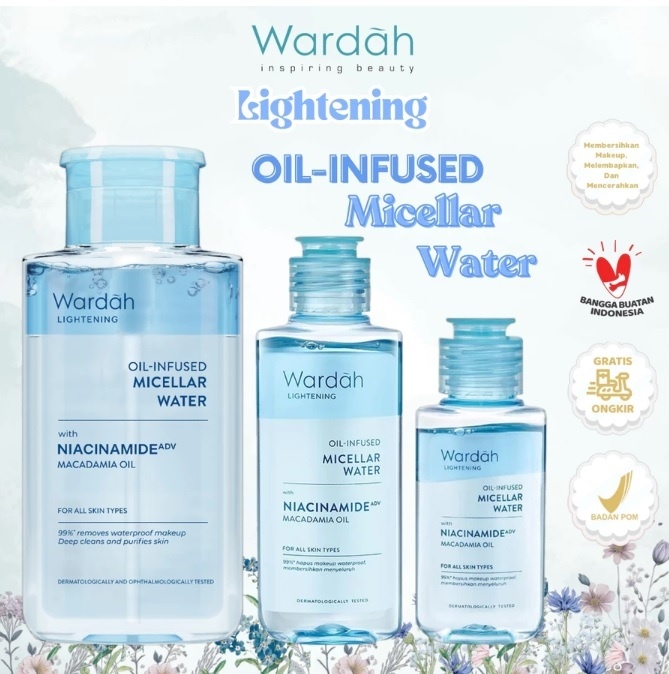 Wardah Lightening Oil-Infused Micellar Water (Shopee)
