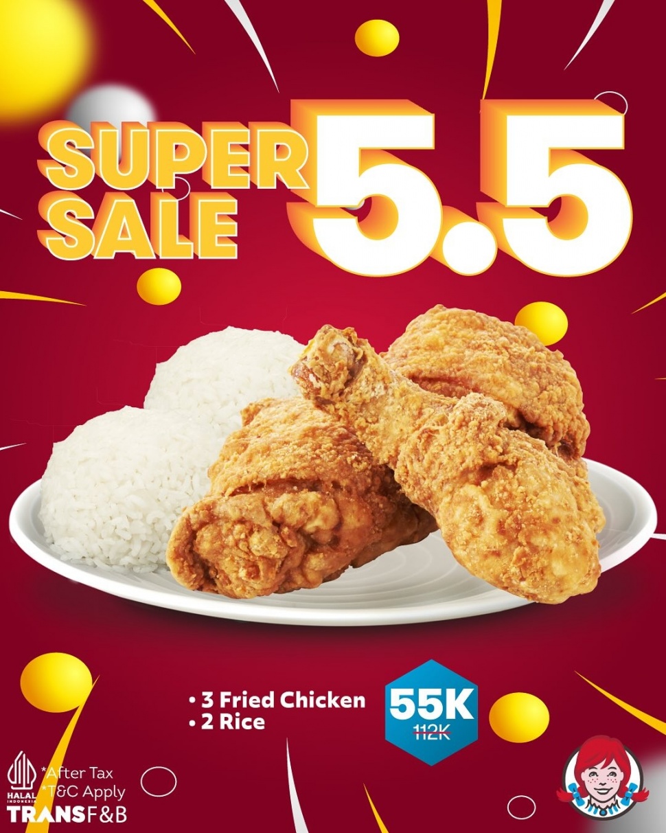 Kumpulan promo makanan dan minuman spesial 5.5. [Instagram]