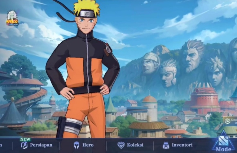 Ilustrasi tema Naruto di Mobile Legends. (YouTube MTH SG)