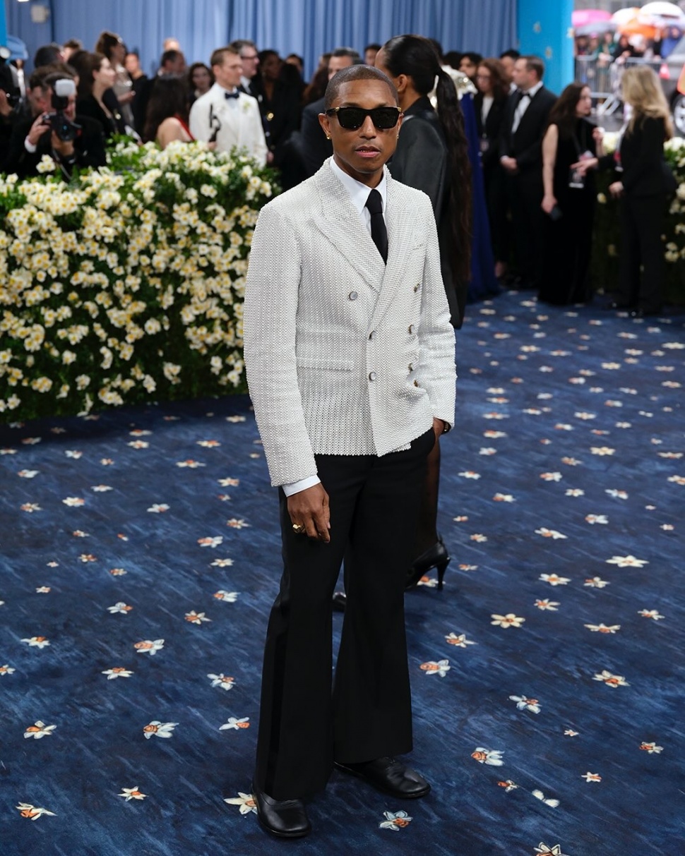 Pharrell Williams di Met Gala 2025. [Instagram/pharrell]