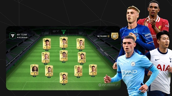 Game bola FC Mobile. [EA Sports]