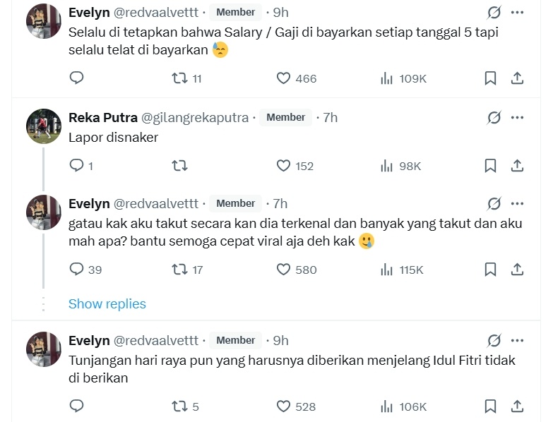 Ruben Onsu dituding tak bayar gaji karyawan [X/@redvaalvettt]