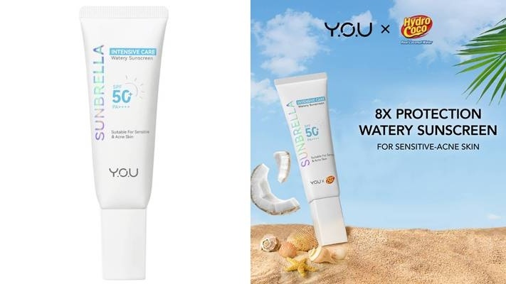 Y.O.U Sunbrella Intensive Care Watery Sunscreen SPF50+ PA++++