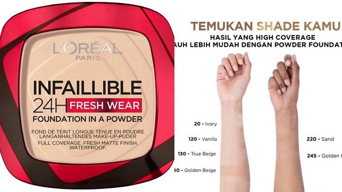 L'oreal Paris Infallible 24H Fresh Wear Powder Foundation