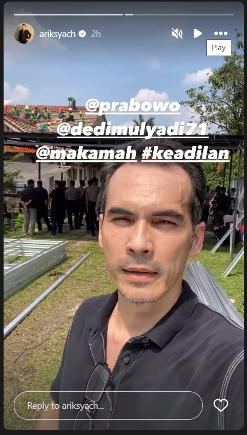 Atalarik Syach. [Instagram/@ariksyach]