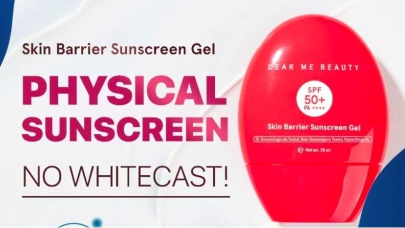 Dear Me Beauty Skin Barrier Sunscreen Gel