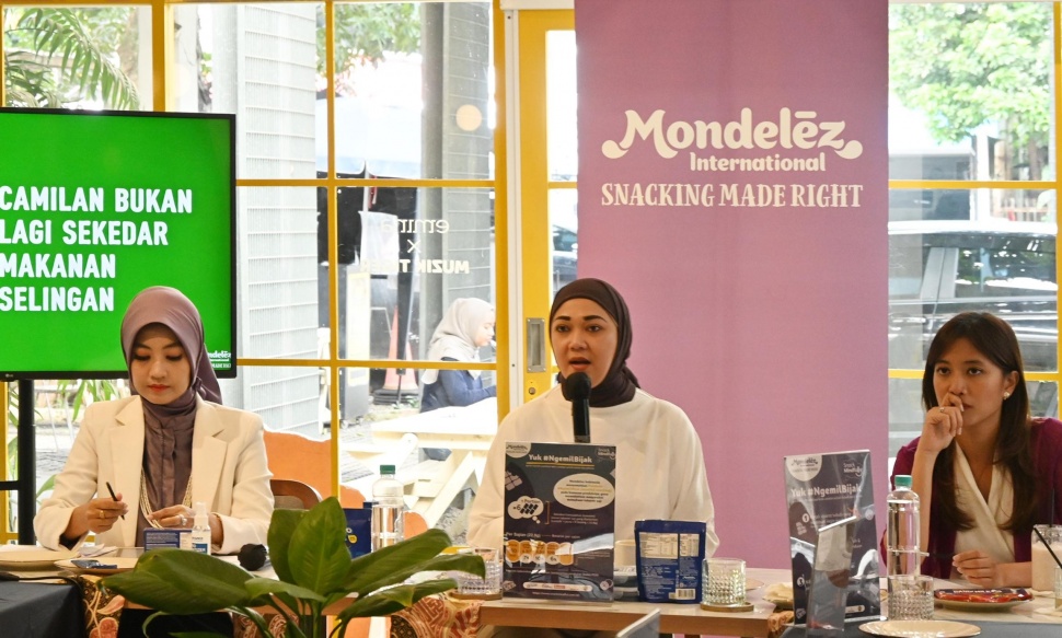 Pemaparan Survei The State of Snacking 2024. (Mondelez Indonesia)