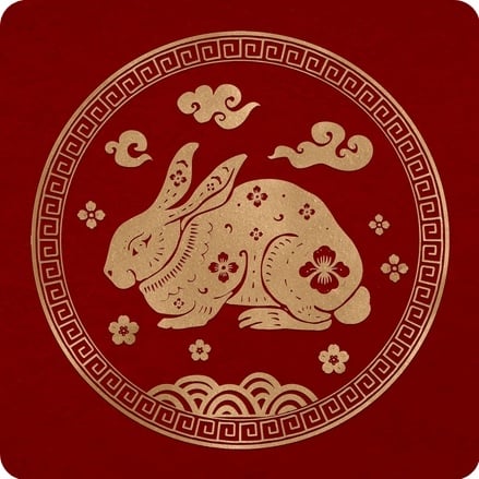 Ilustrasi shio kelinci (Freepik/rawpixel.com)