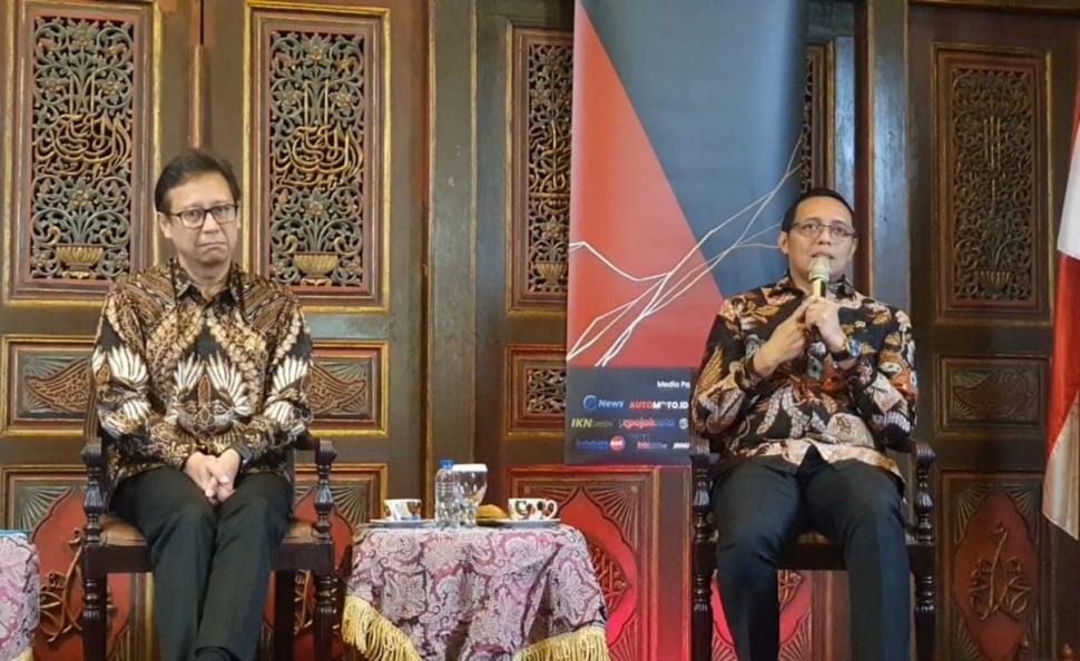 Menteri Kesehatan (Menkes), Budi Gunadi Sadikin, menyampaikan adanya uji coba vaksin Tuberkulosis (TB) untuk mengetahui cocok atau tidaknya dengan orang Indonesia. (Suara.com/Bagaskara)