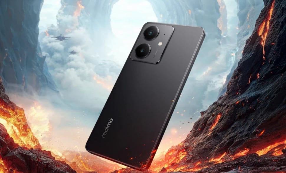 Ilustrasi Realme Neo 7 SE, generasi sebelum Realme Neo 7 Turbo. (Realme)