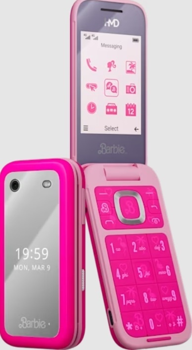 Barbie Flip Phone [HMD.com]